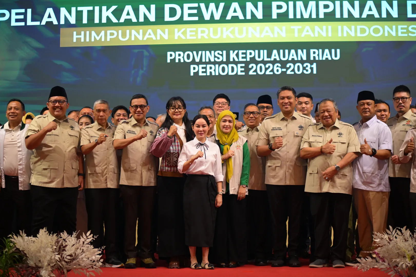 Pelantikan Dewan Pimpinan DPD & DPC HKTI Kepulauan Riau